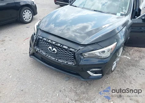 2020 Infiniti Q50 Luxe z USA, uszkodzony, nr VIN JN1EV7AP1LM201269